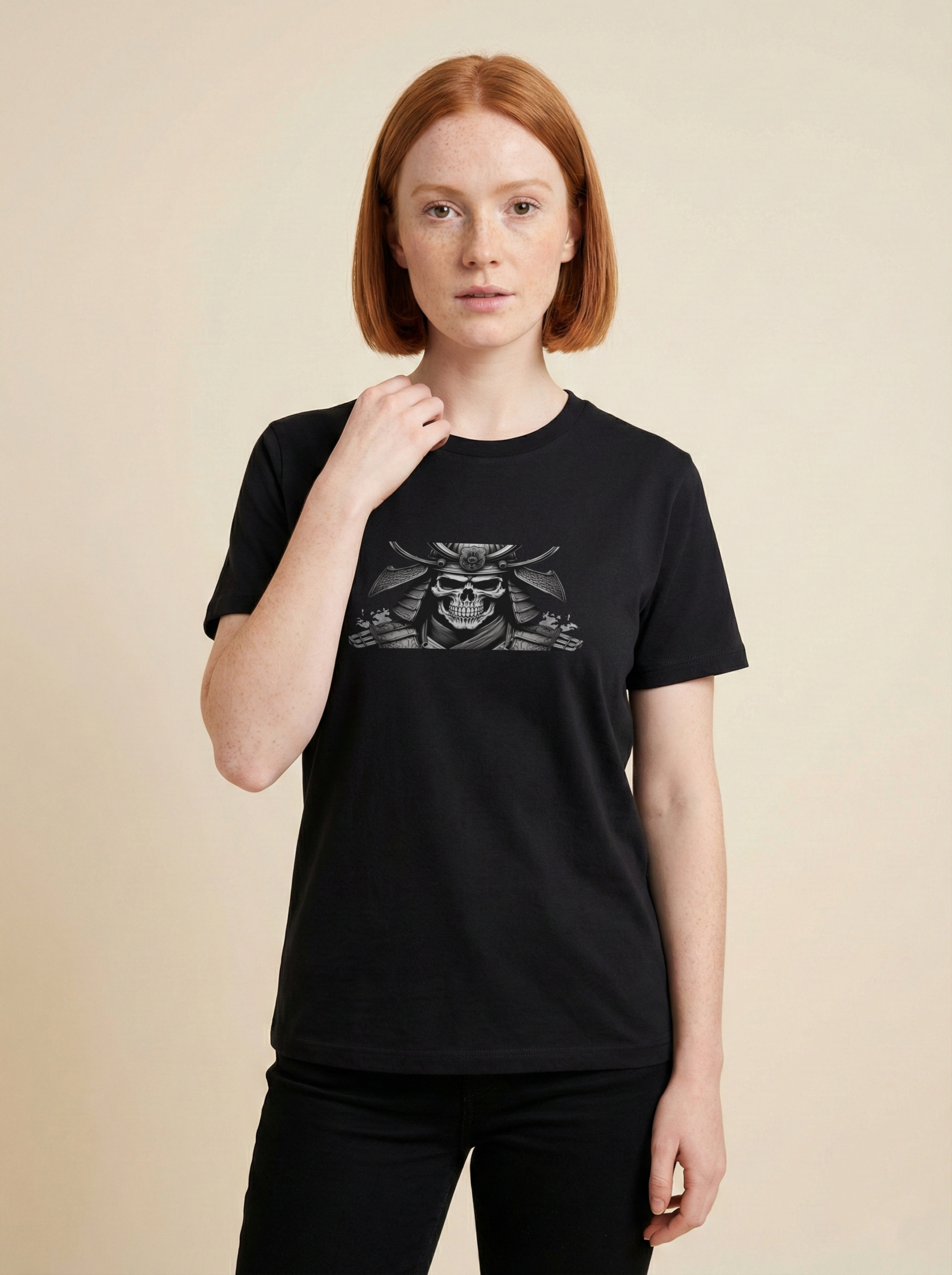 Skull Ronin Classic Crew Tee Black