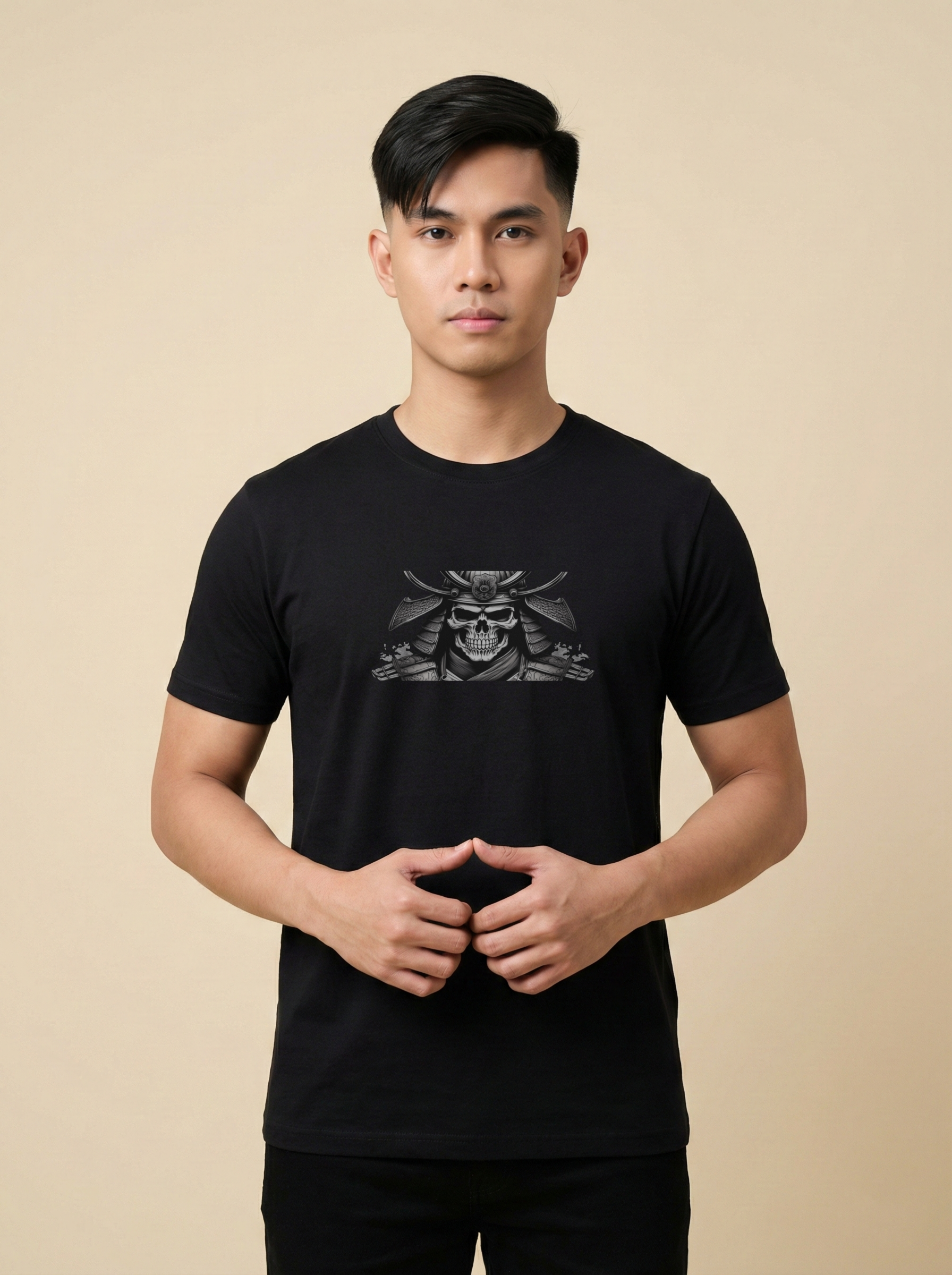 Skull Ronin Classic Crew Tee Black