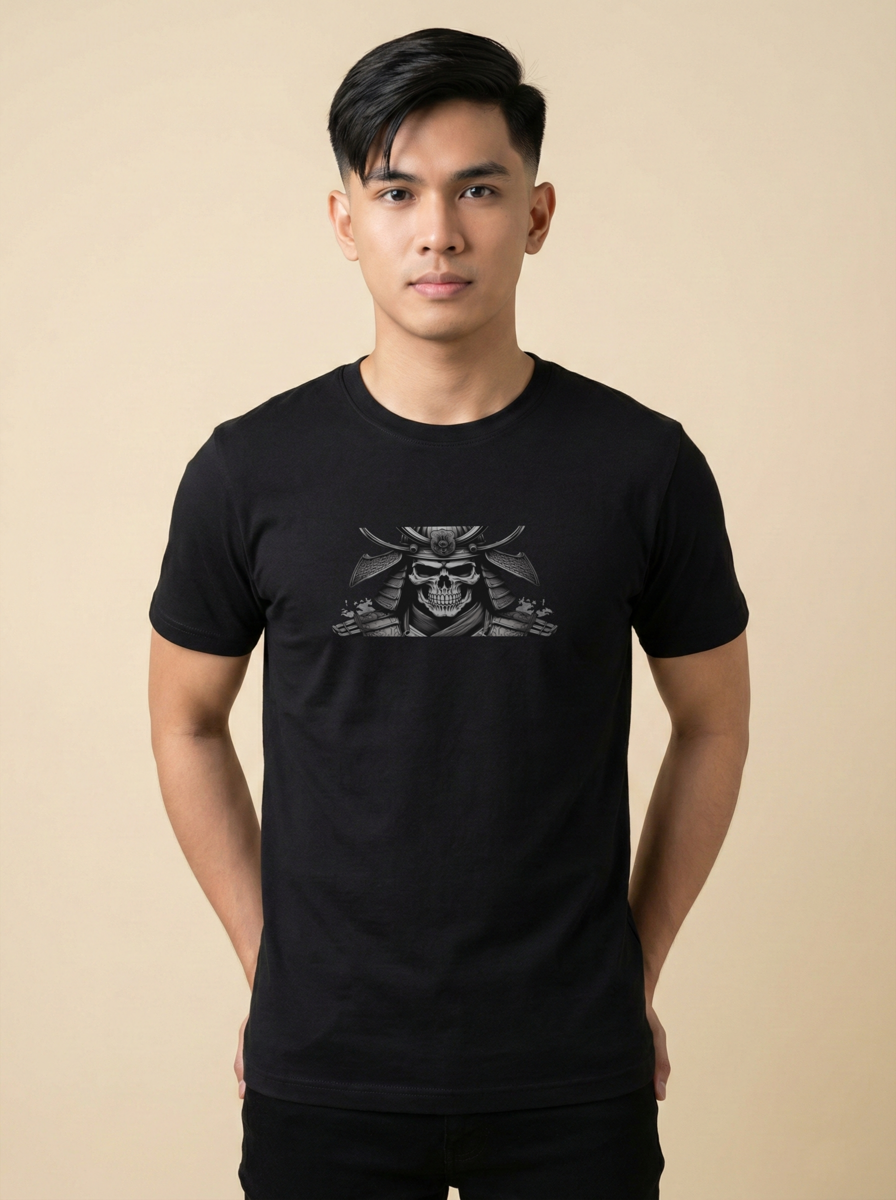 Skull Ronin Classic Crew Tee Black