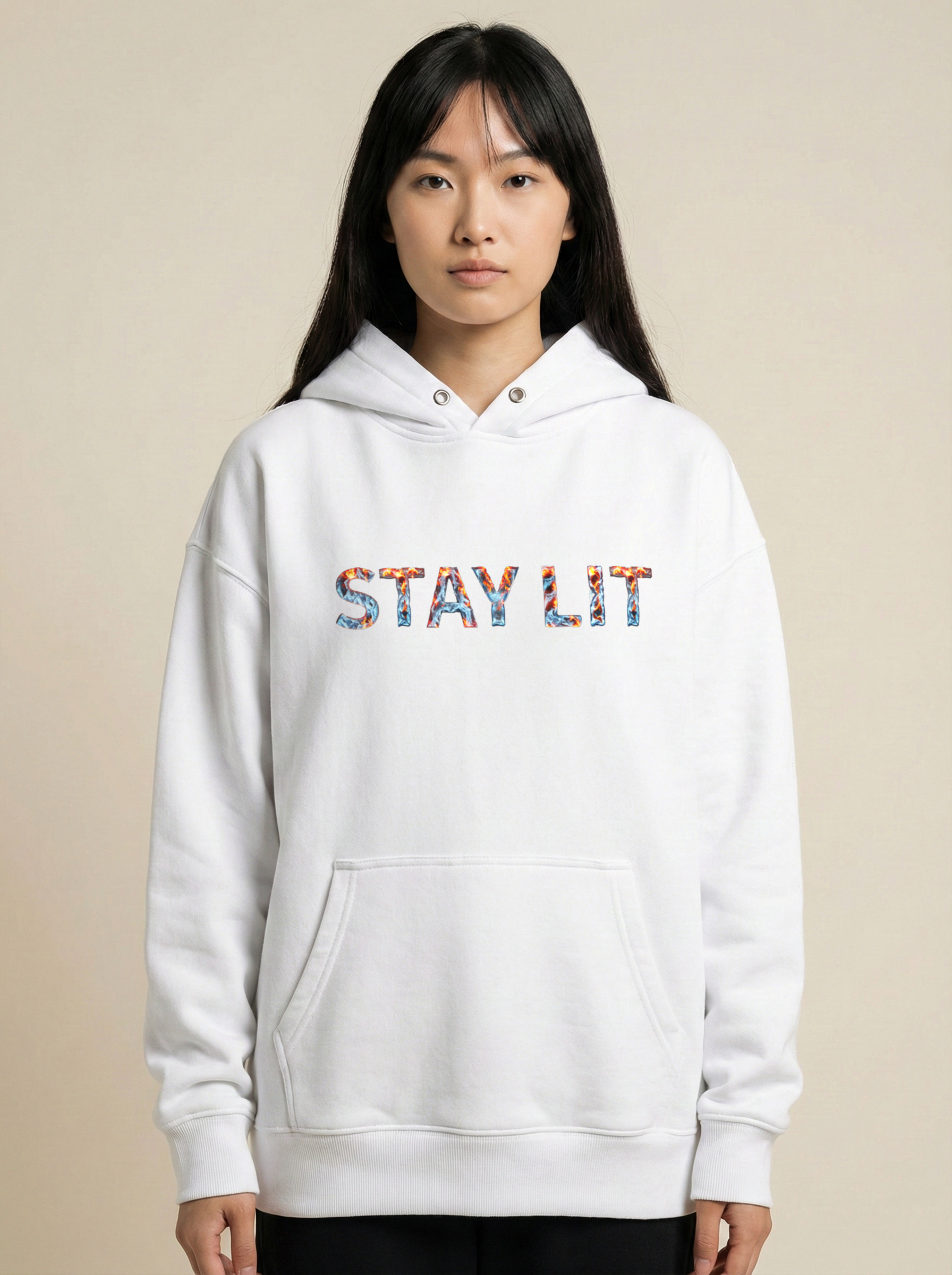 Stay Lit Oversized Hoodie