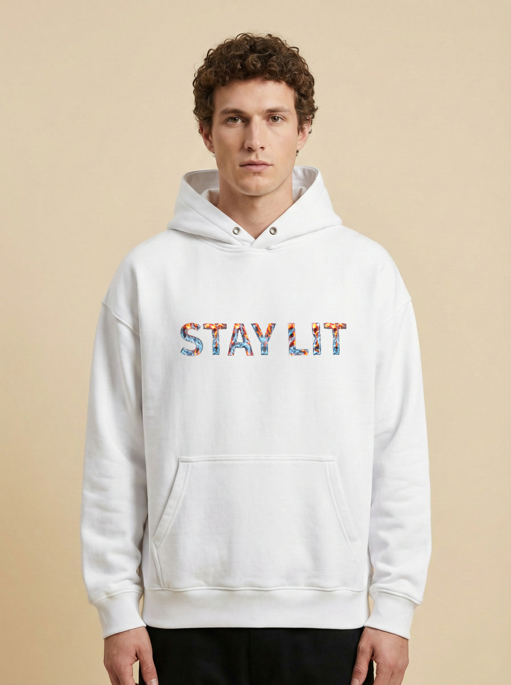 Stay Lit Oversized Hoodie
