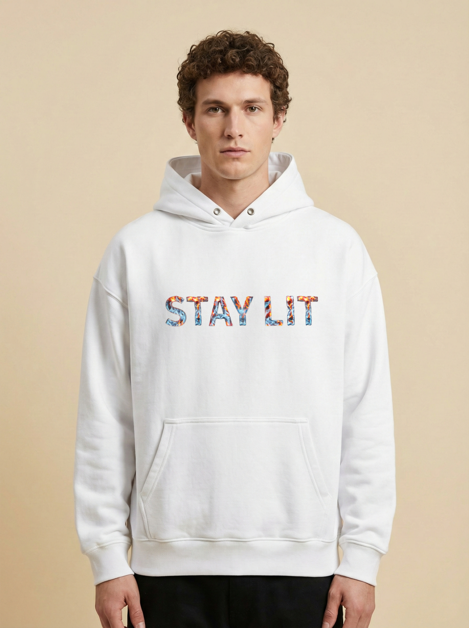 Stay Lit Oversized Hoodie