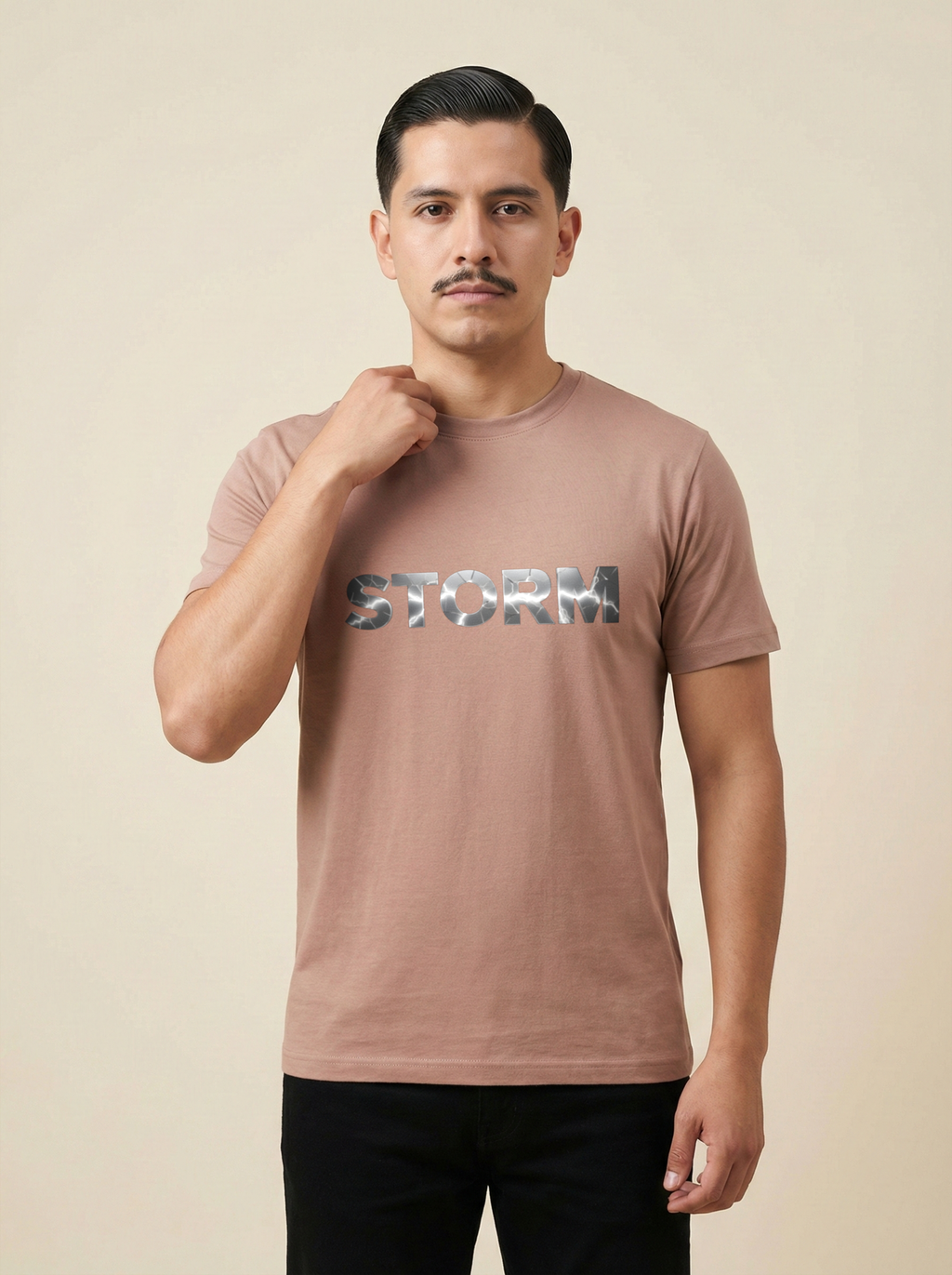 Storm Classic Crew Tee Mushroom