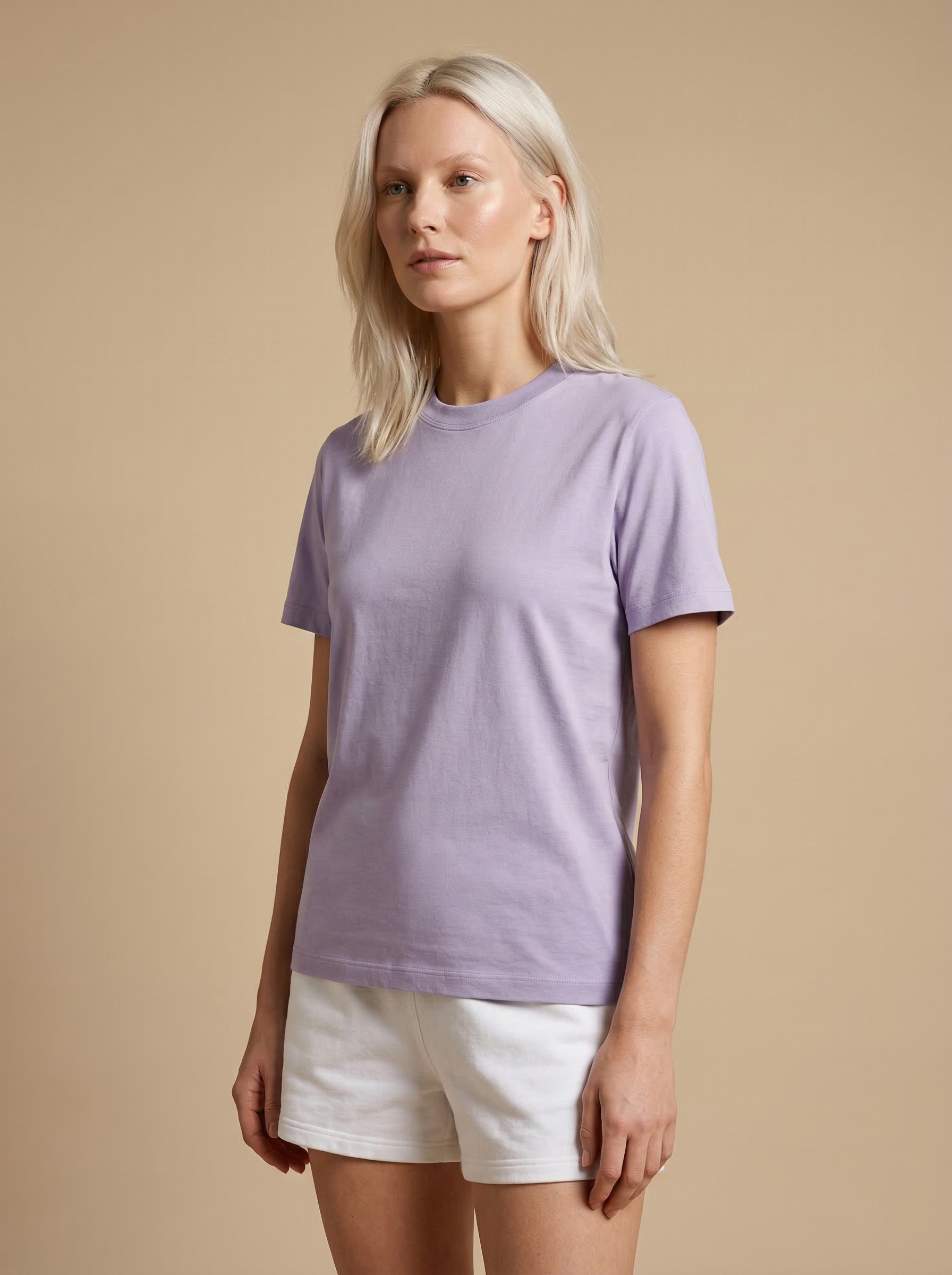 Supima Cotton Tee Lavender