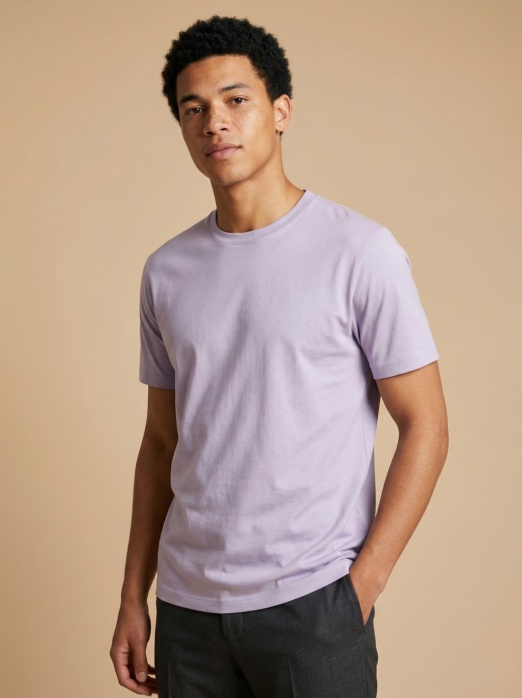 Supima Cotton Tee Lavender