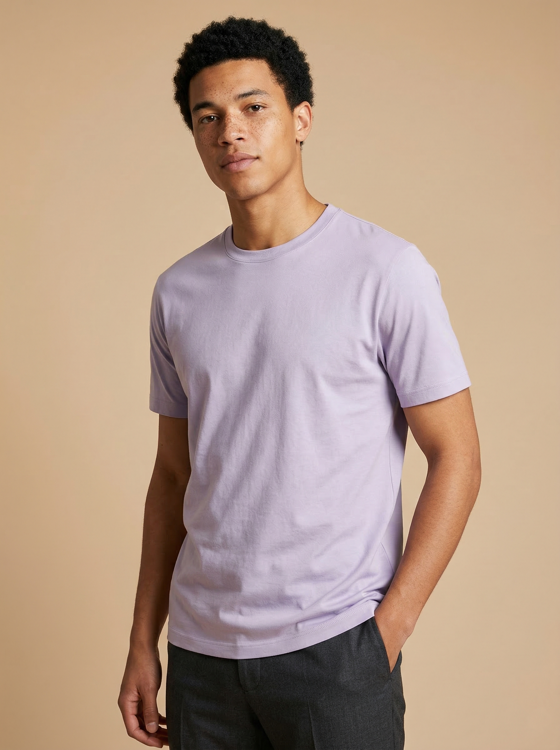 Supima Cotton Tee Lavender