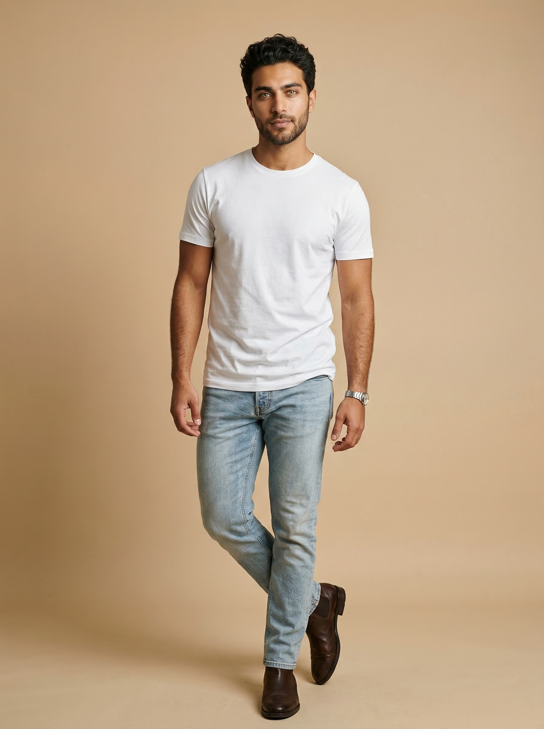 Supima Cotton Tee White