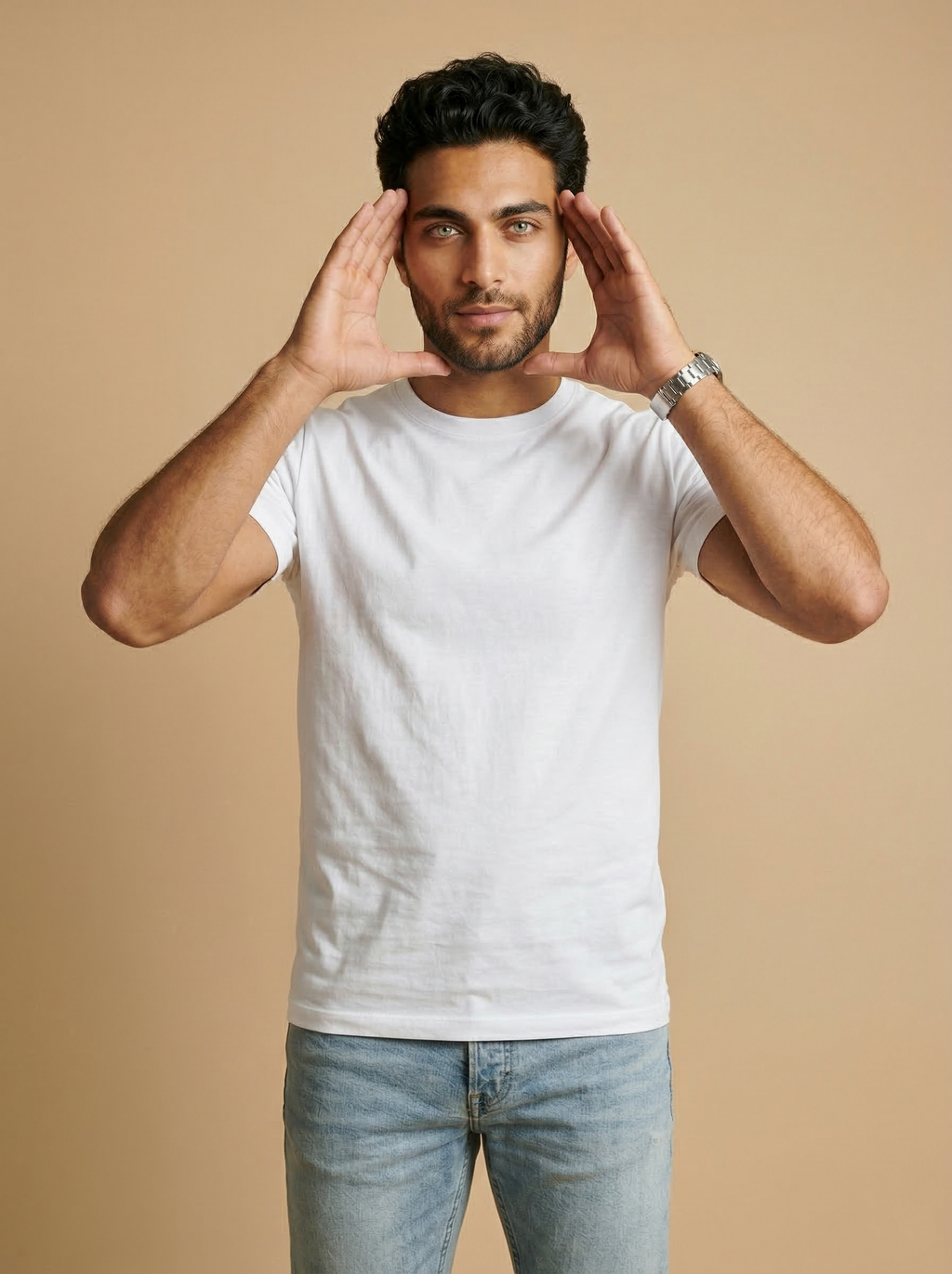 Supima Cotton Tee White