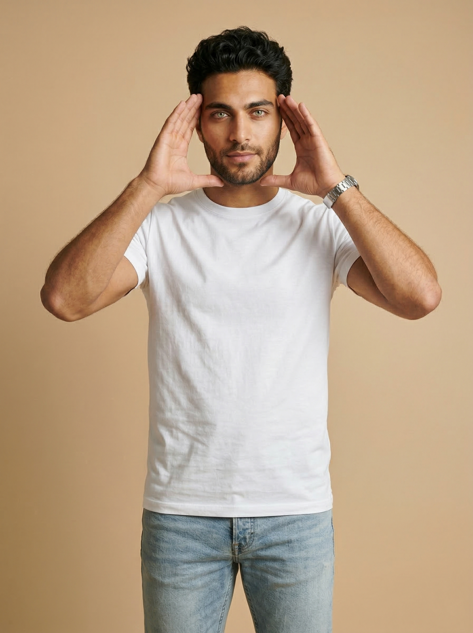 Supima Cotton Tee White