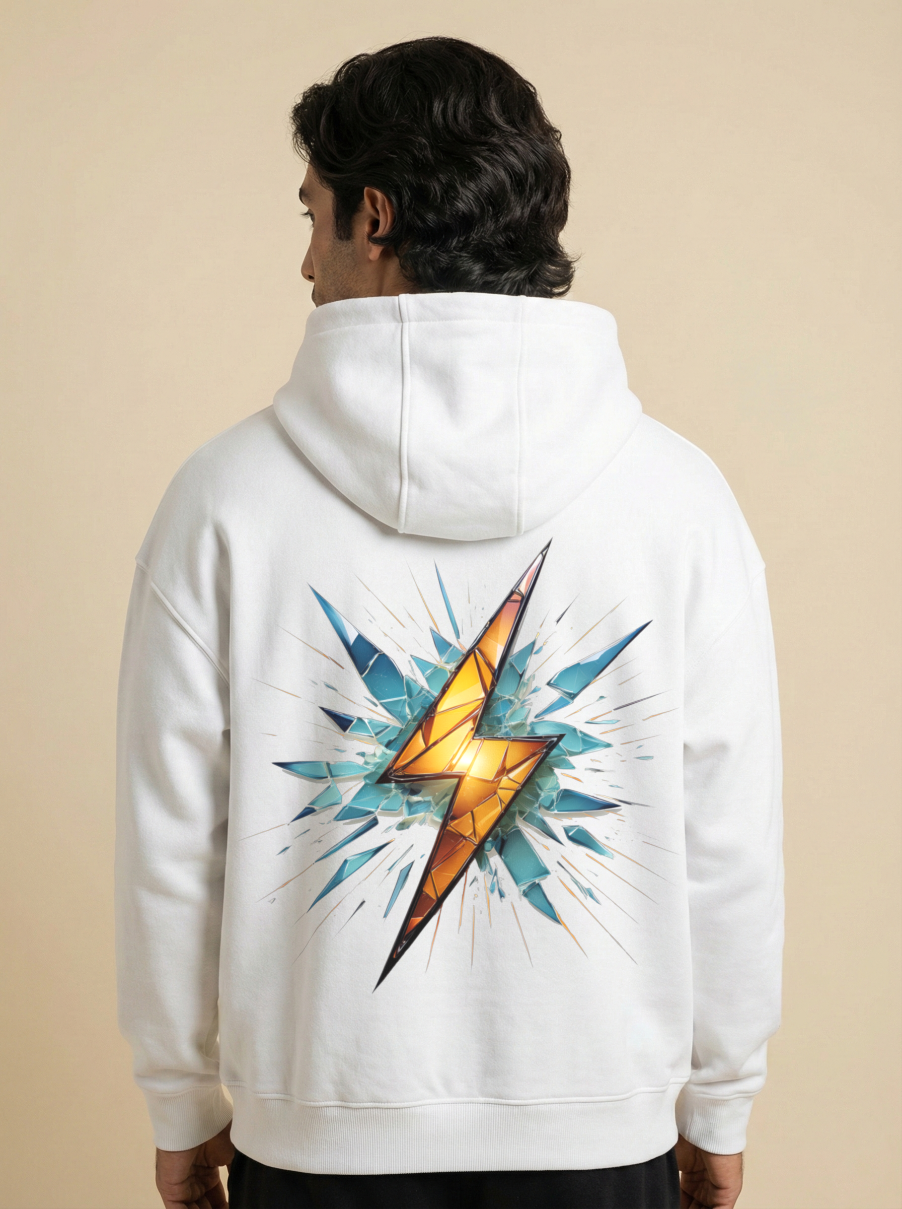 VoltBolt Oversized Hoodie