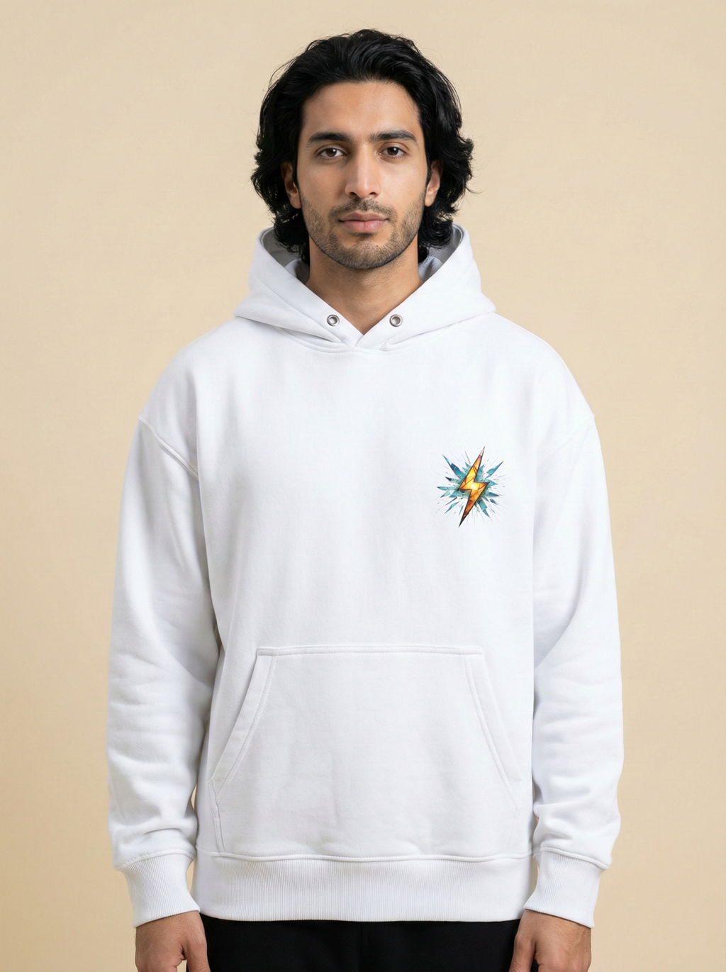 VoltBolt Oversized Hoodie