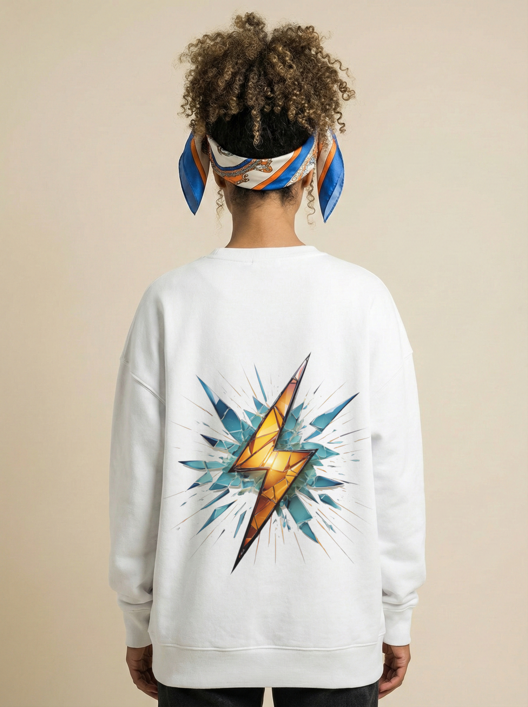 VoltBolt Oversized Sweatshirt