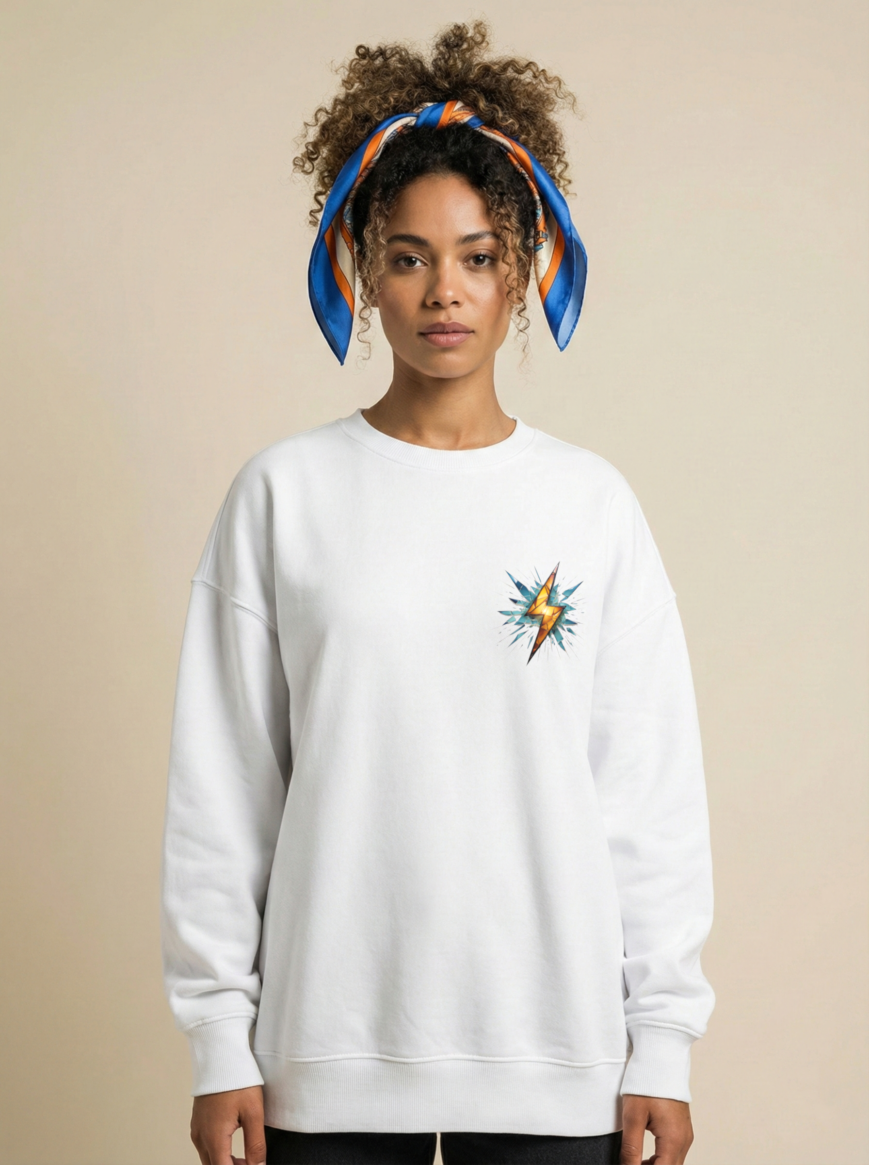 VoltBolt Oversized Sweatshirt