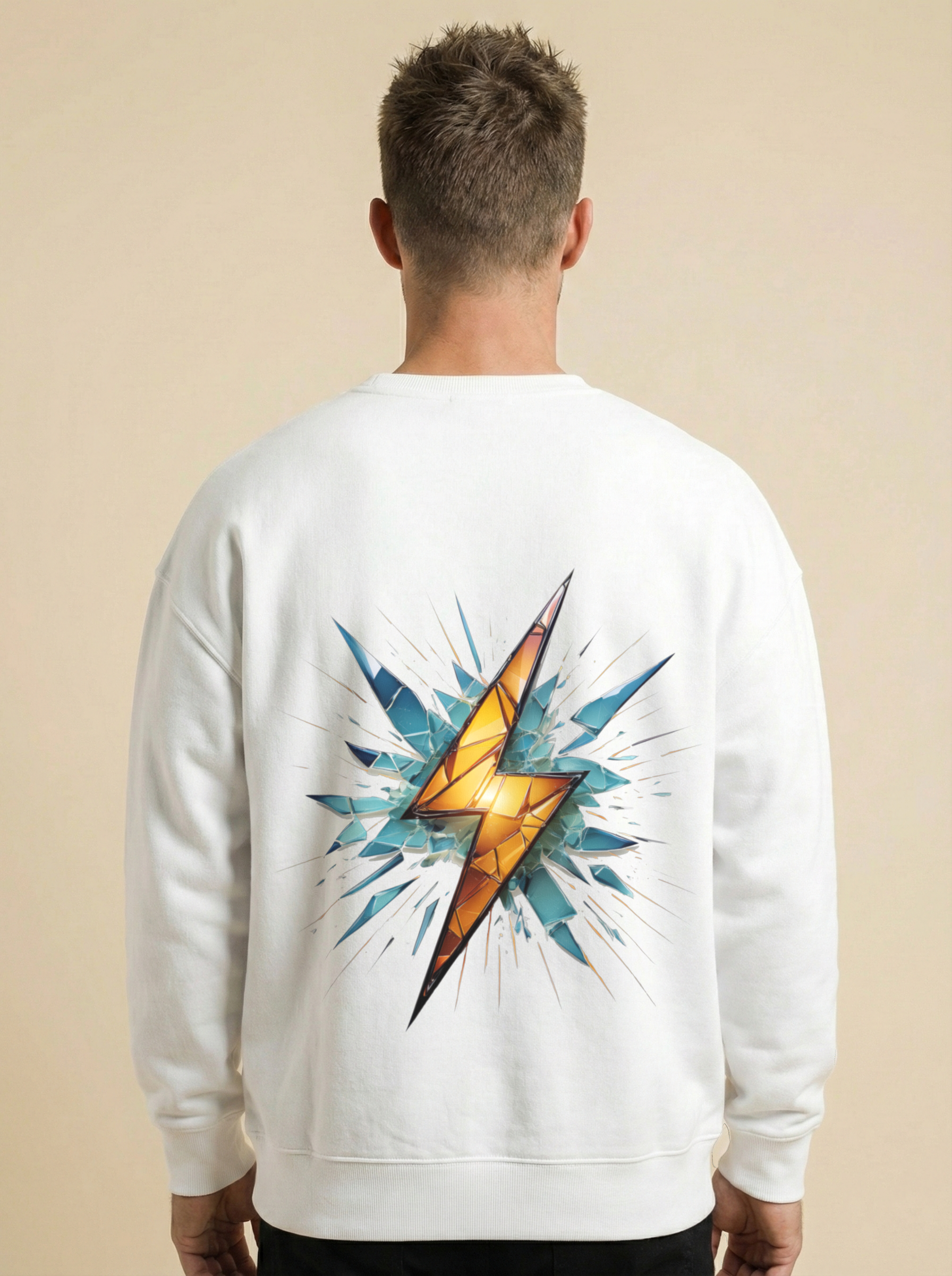 VoltBolt Oversized Sweatshirt