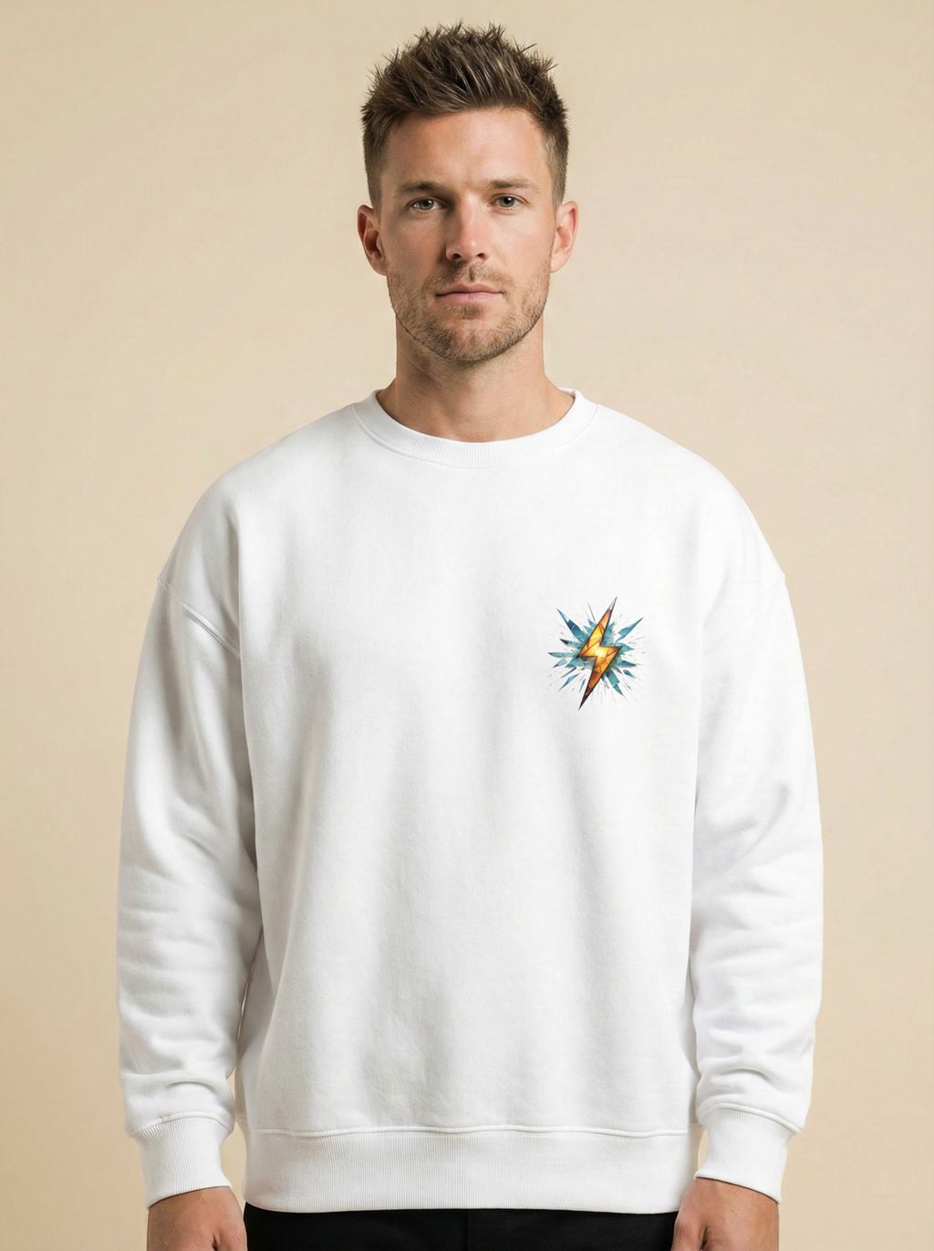 VoltBolt Oversized Sweatshirt