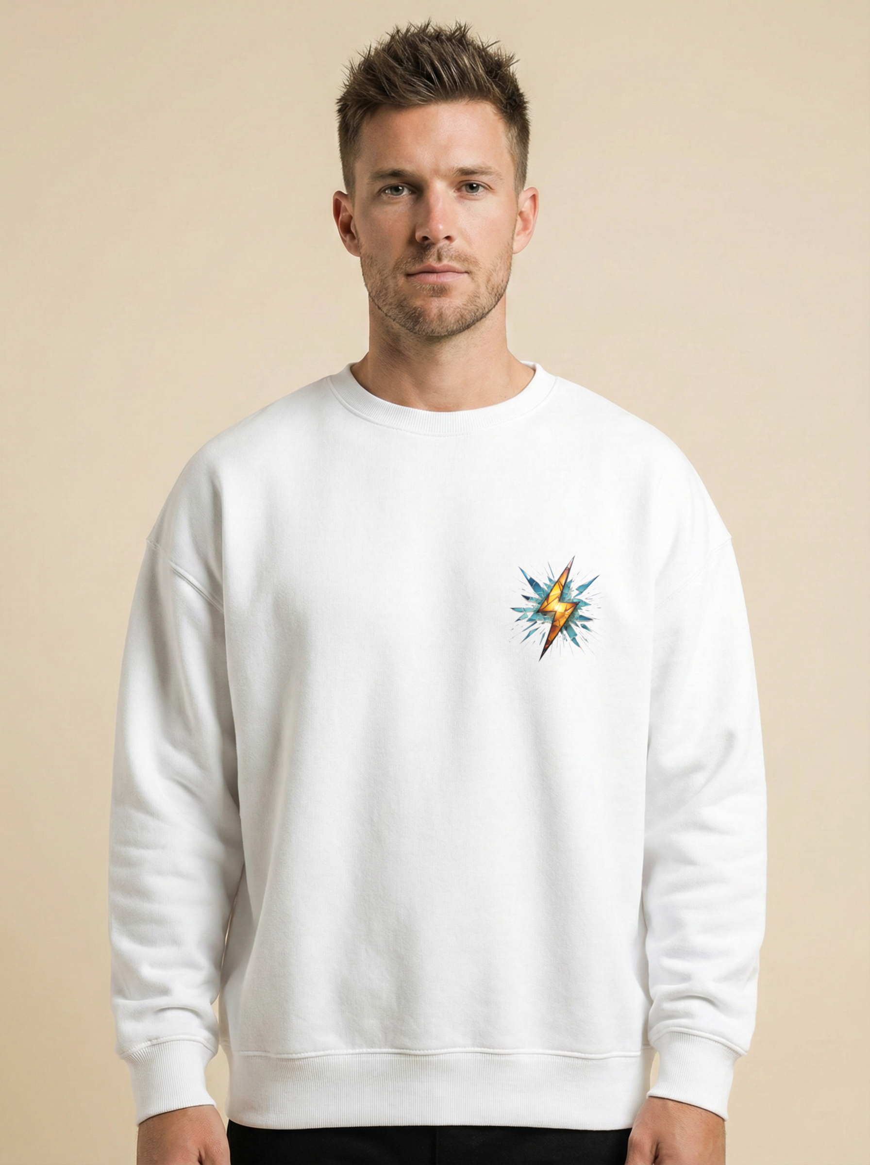 VoltBolt Oversized Sweatshirt