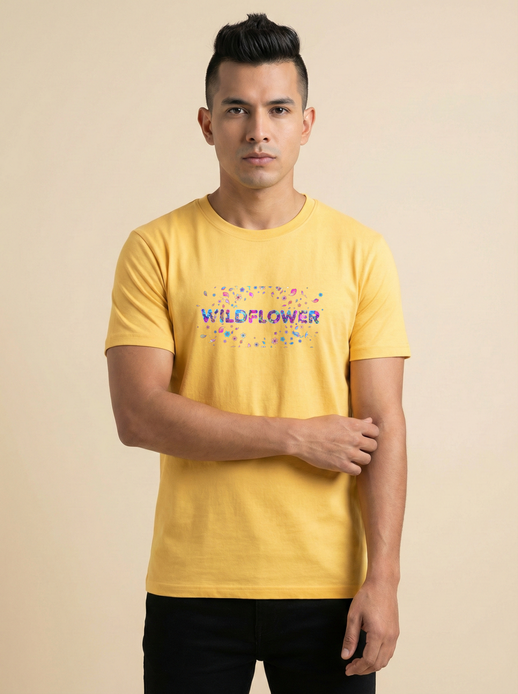 WildFlower Classic Crew Tee Yellow