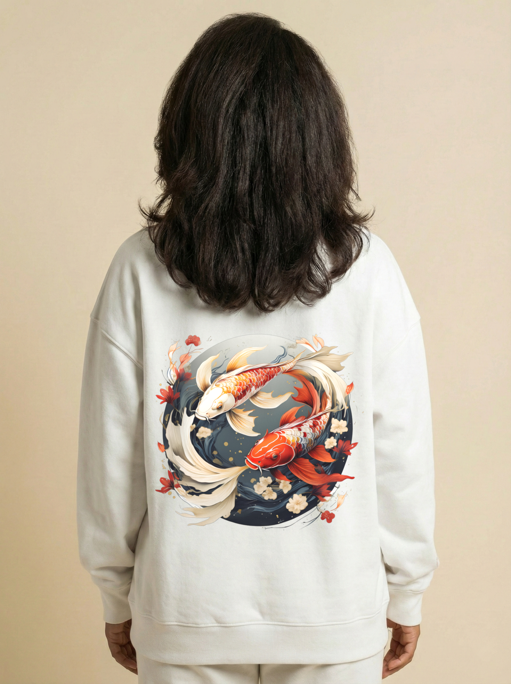 Yin Koi Oversized Sweatshirt