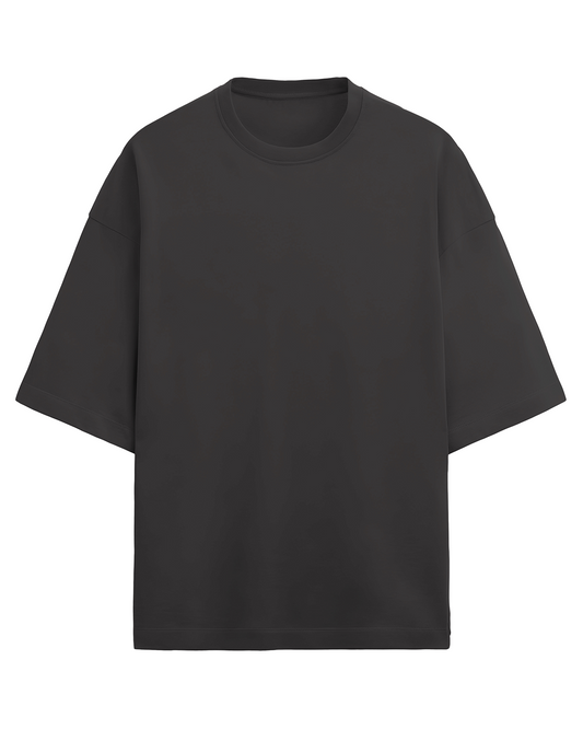 Terry Oversized Tee Black