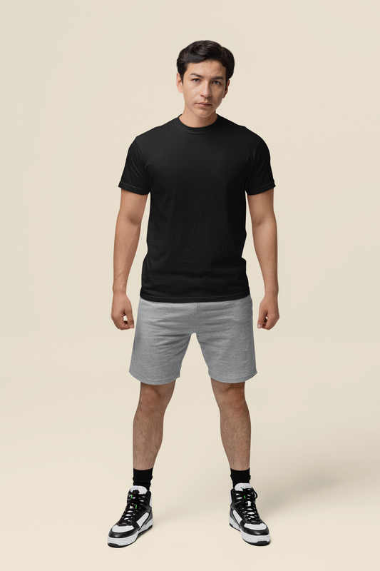 Mens Classic Crew Tshirt Black