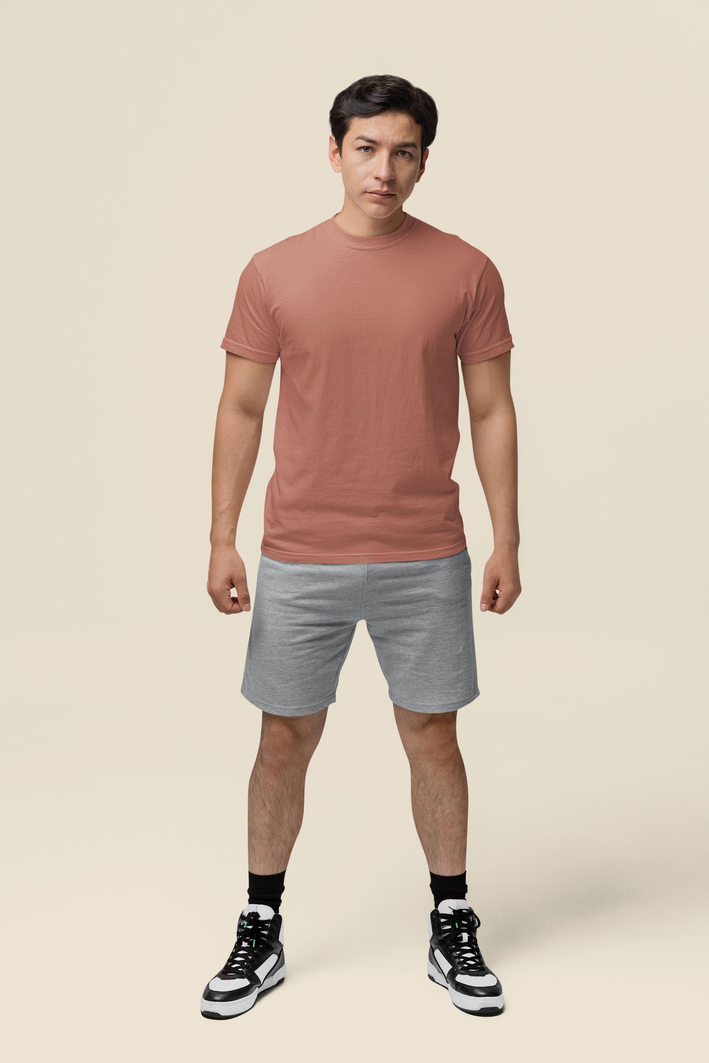 Mens Classic Crew Tshirt Copper