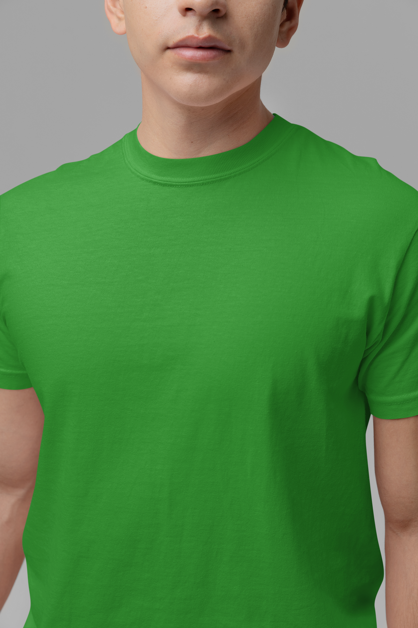 Mens Classic Crew Tshirt Flag Green