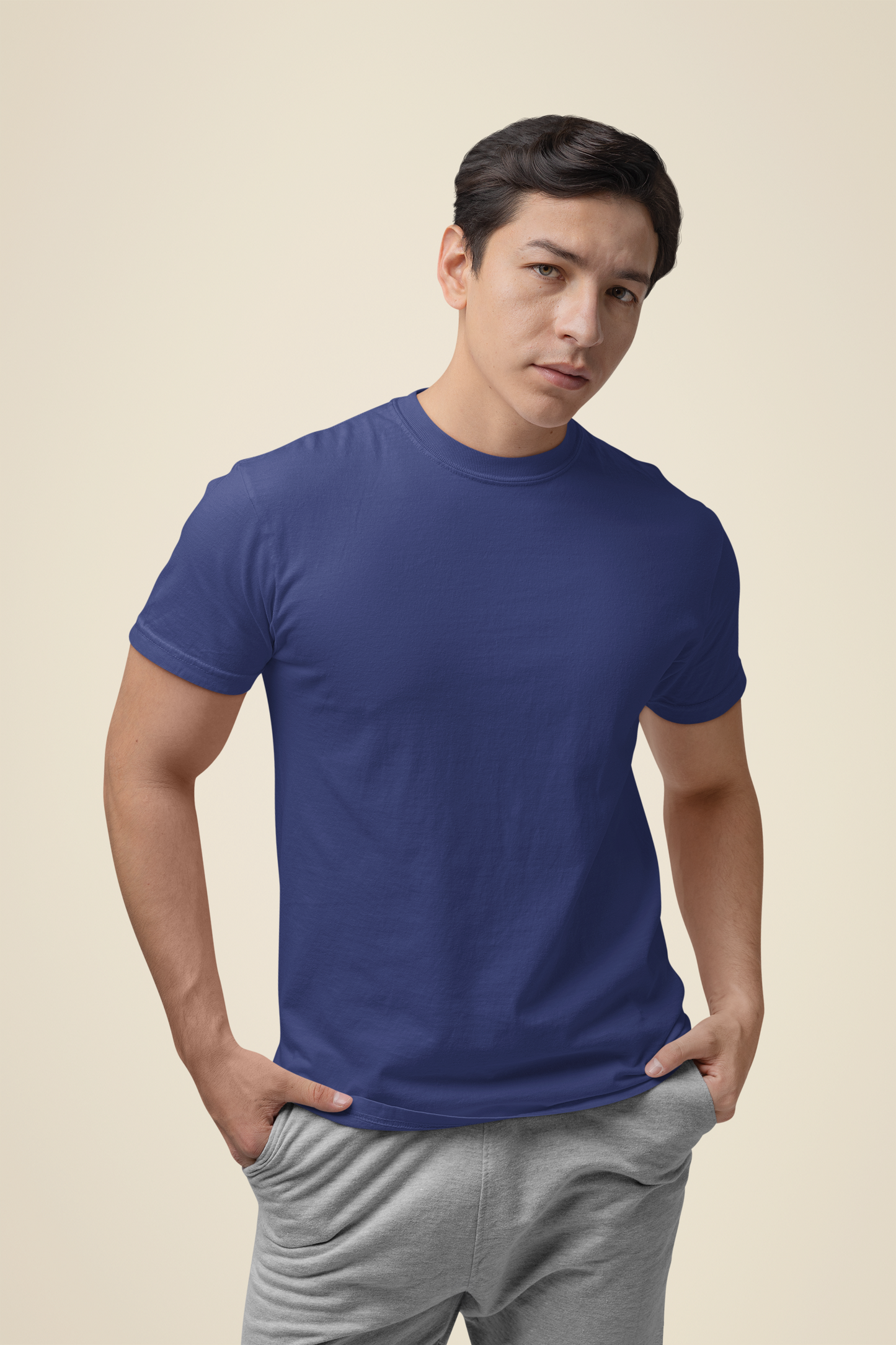 Mens Classic Crew Tshirt Royal Blue