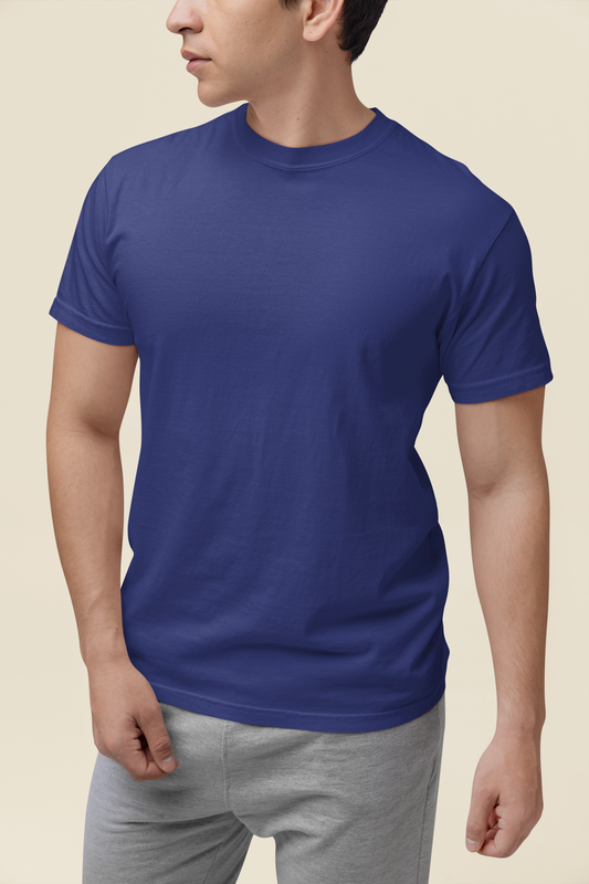 Mens Classic Crew Tshirt Royal Blue