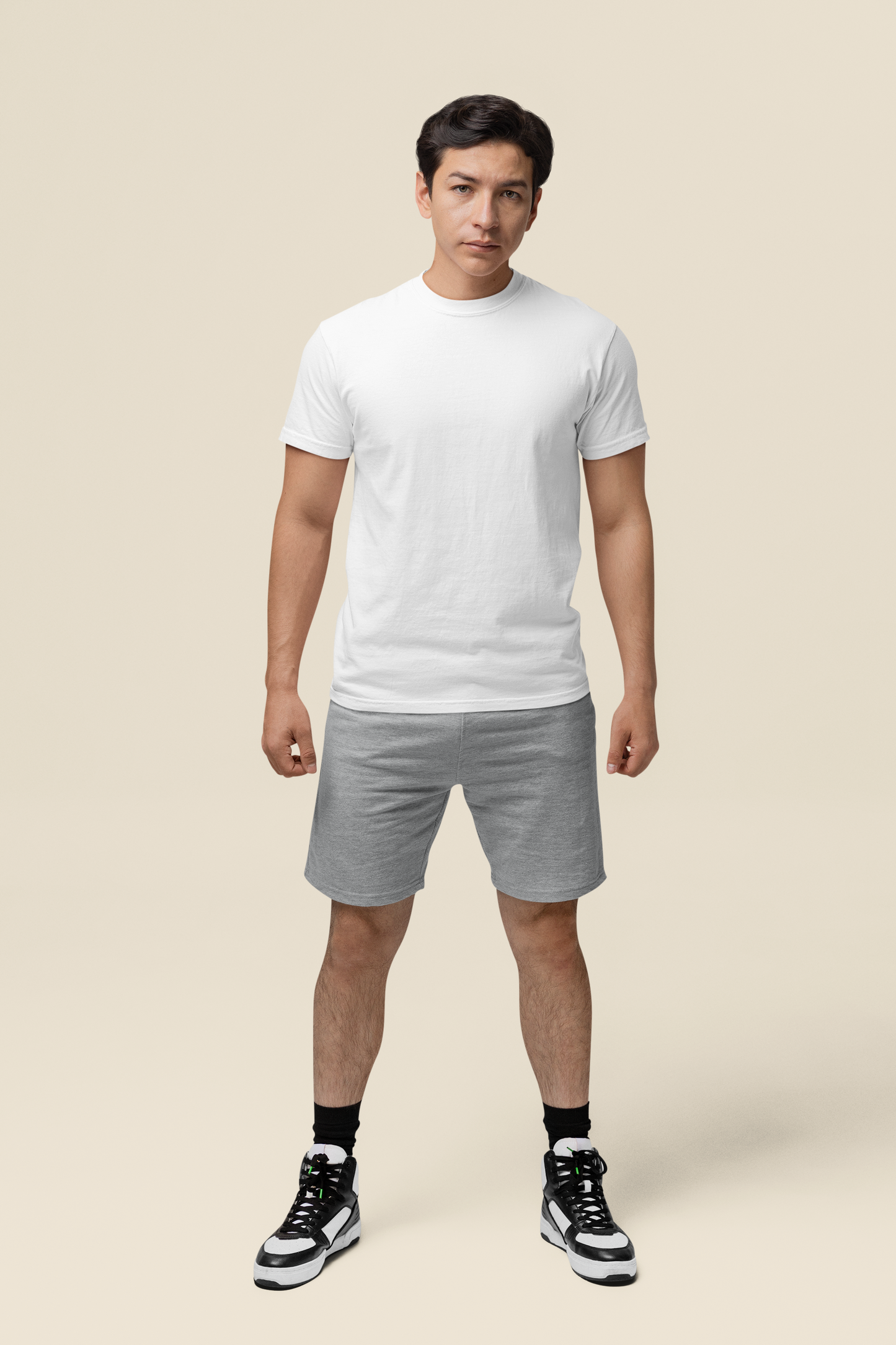 Mens Classic Crew Tshirt White