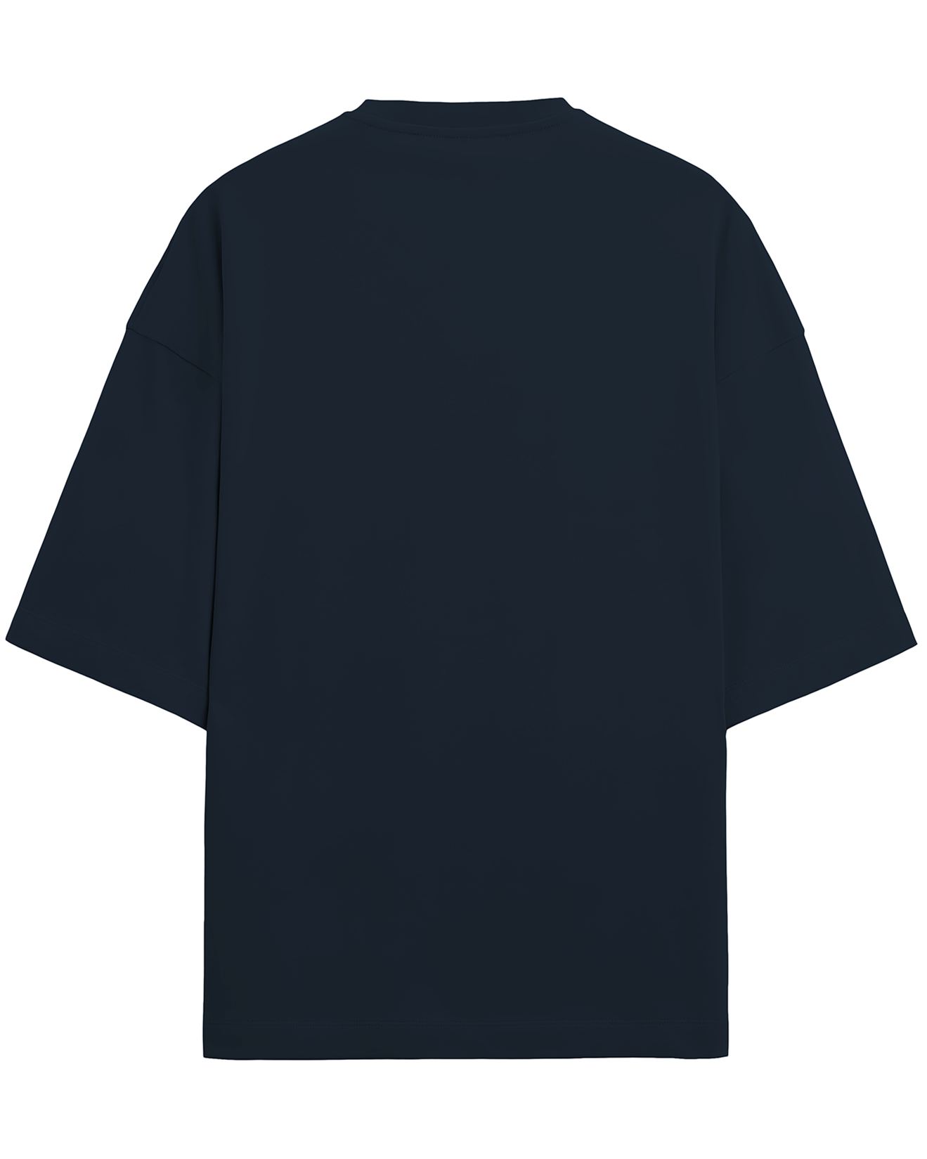 Terry Oversized Tee Navy Blue